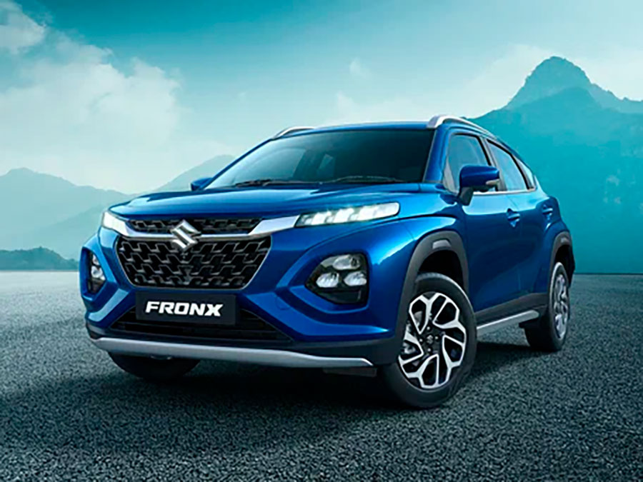 Suzuki Fronx: Новый компактный купе-кроссовер, дебютировавший в 2023 году как стильный и практичный городской транспорт